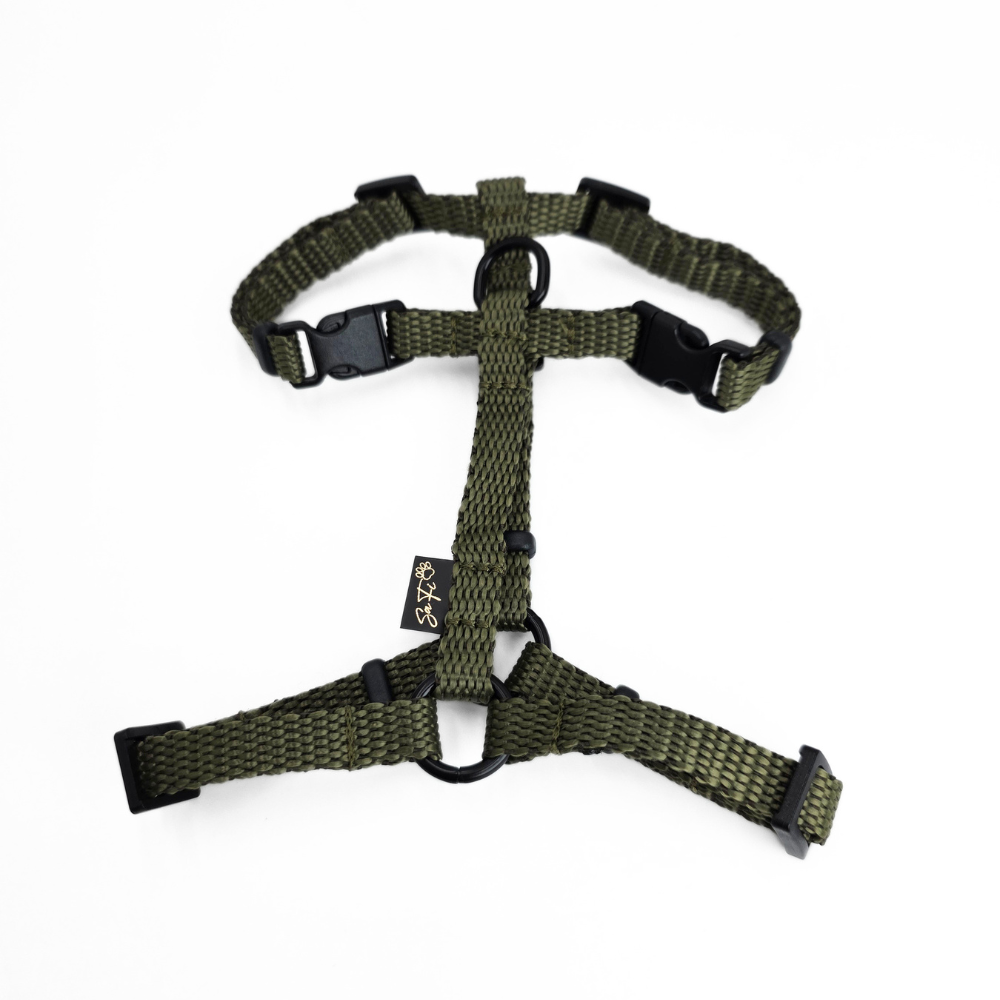 Szelki XS khaki.png