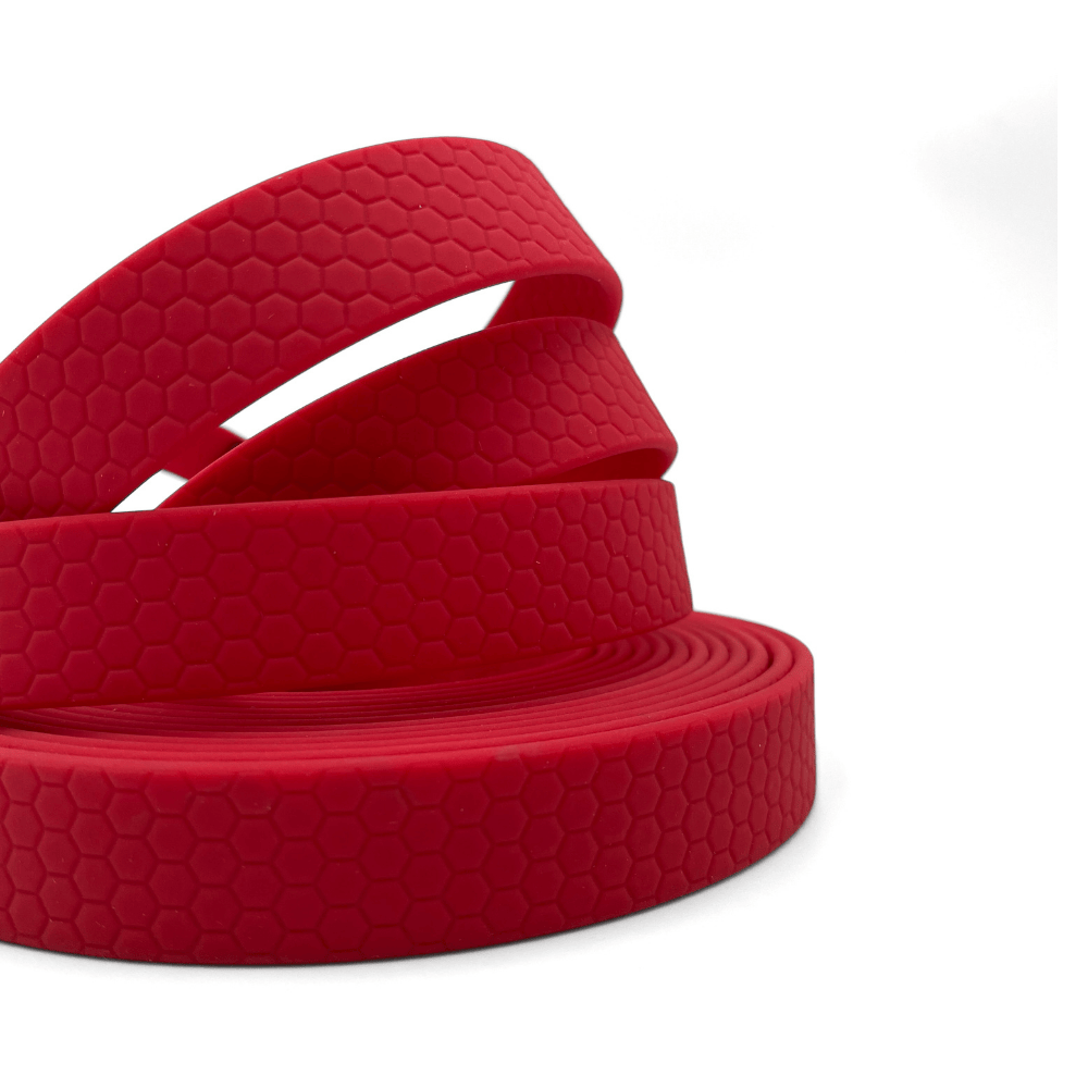 taśma hexa dla psa 25 mm różowa magenta